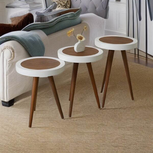 #013 Simple Coffee Round Table