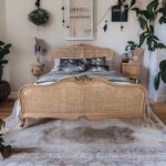 #158  Wooden Bed Frame with Ratan WBF 41